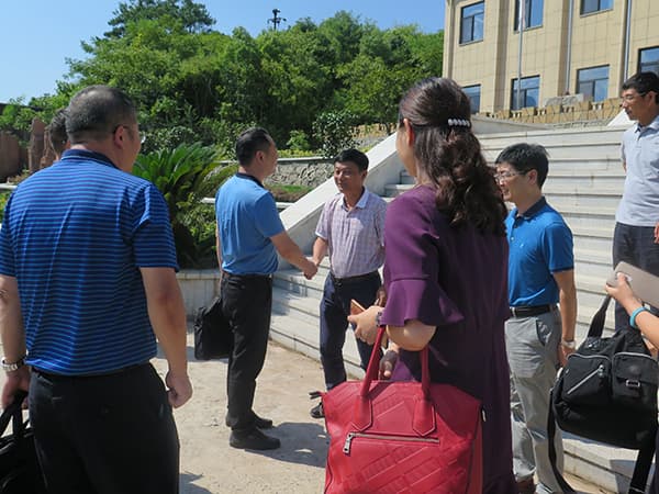 国务院督察组到天元湖北生产基地考察