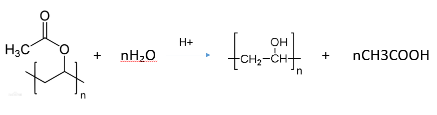 聚乙烯醇缩丁醛合成方程式