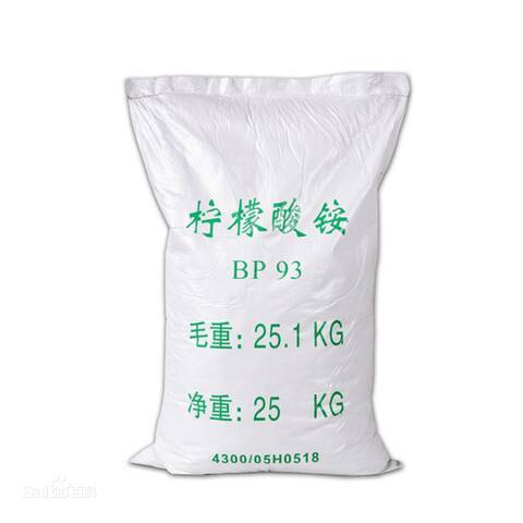 测铅加入柠檬酸铵的作用