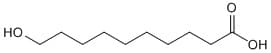 10-羟基癸酸结构式
