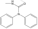 N- 甲基 -N ′, N ′- 二苯基脲结构式